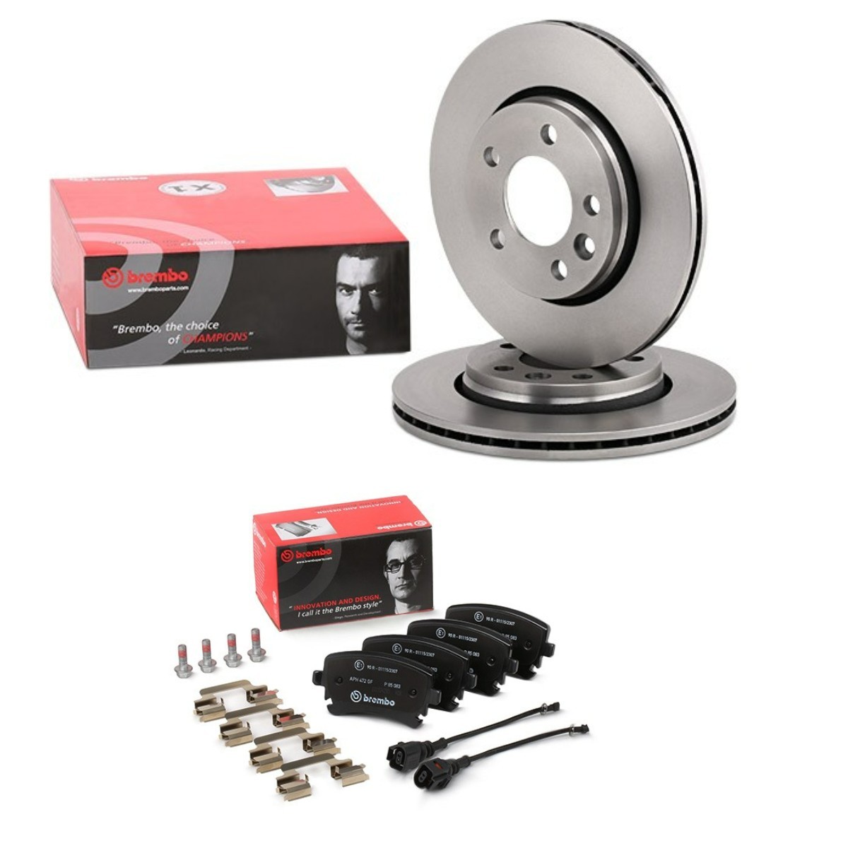 BREMBO BRB3405N0012: Remschijven en blokken Ø: 294mm, interne ventilatie Prime