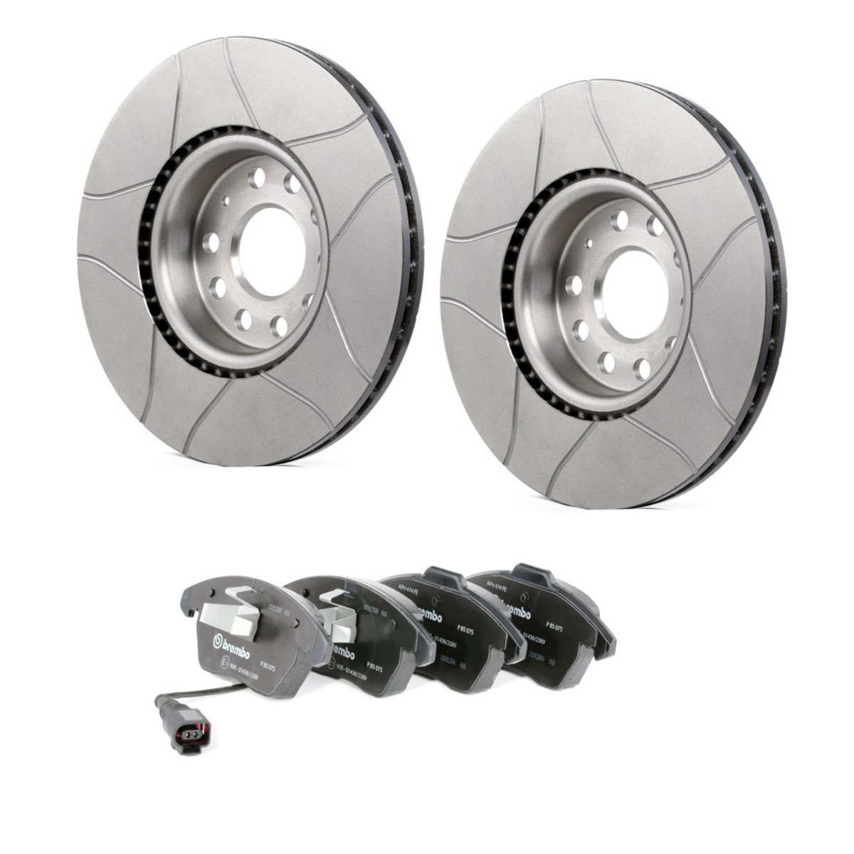 BREMBO BRB3405N0015: Bremsscheiben und -beläge Ø: 312mm, innenbelüftet, geschlitzt
