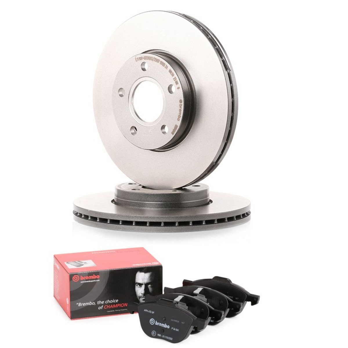 BREMBO BRB3405N0016: Bromssats, skivbroms Ø: 278mm, ventilerad invändigt Prime