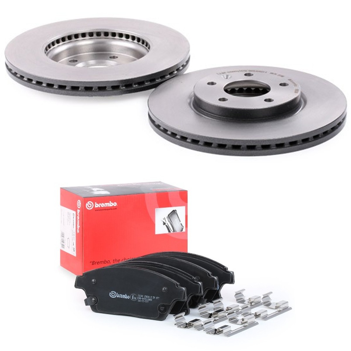 BREMBO BRB3405N0034: Bromssats, skivbroms Ø: 300mm, ventilerad invändigt Prime