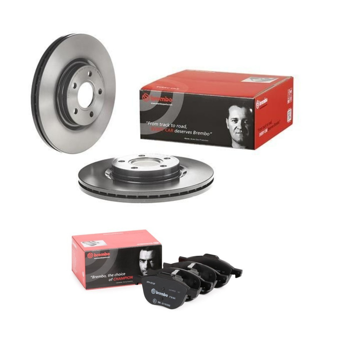 BREMBO BRB3405N0040: Pidurikomplekt, ketaspidur Ø: 300mm, sisemine õhutus Prime