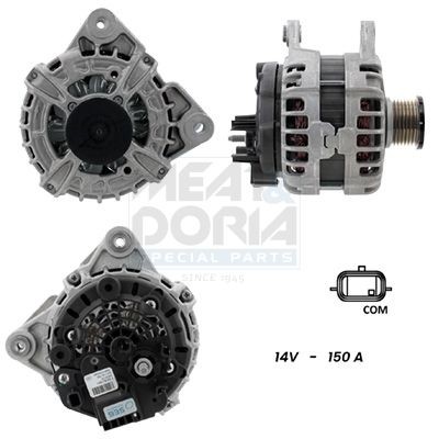 MEAT & DORIA 55101413G: Alternador 150A