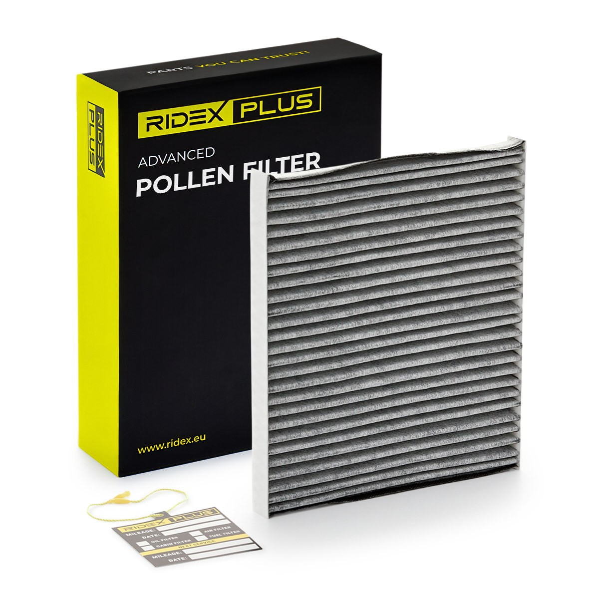 RIDEX PLUS 424I0310P: Innenraumfilter Aktivkohlefilter