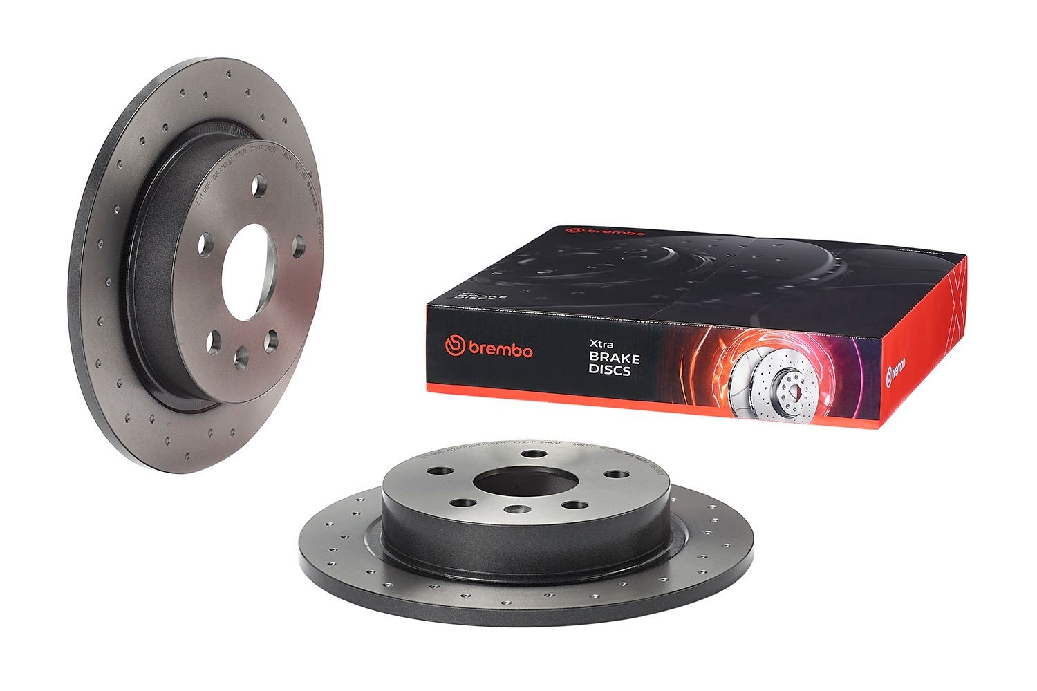 BREMBO 08.A970.1X: Bremsscheibe XTRA LINE - Xtra Ø: 292mm, voll, gelocht, Ø: 292mm, beschichtet Xtra