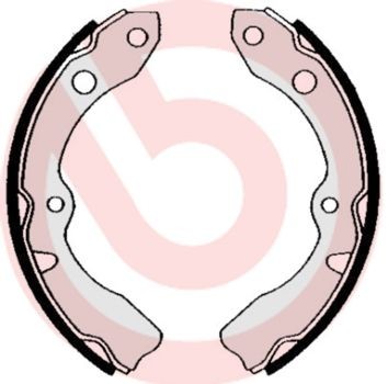 BREMBO S 16 505: Jeu de mâchoires de frein ESSENTIAL LINE