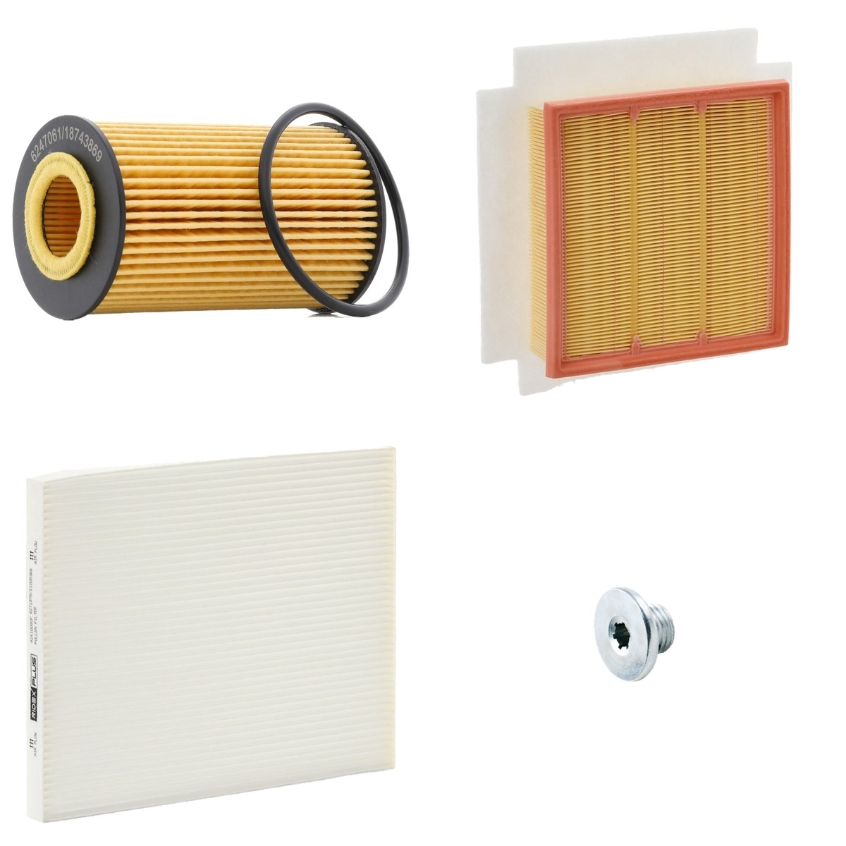 RIDEX PLUS 4055F5628P: Filterset