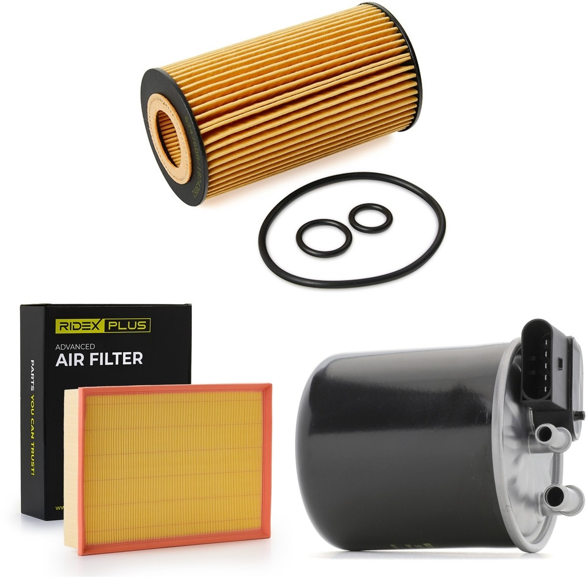 RIDEX PLUS 4055F8517P: Filterset