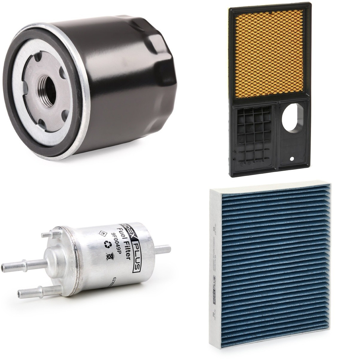 RIDEX PLUS 4055F11803P: Zestaw filtrów