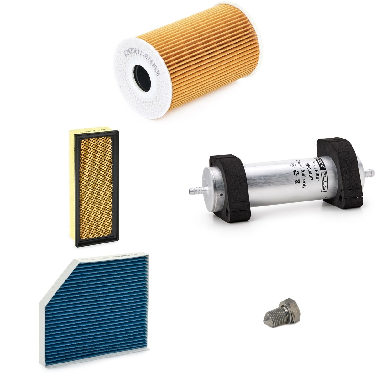 RIDEX PLUS 4055F0660P: Filtersett