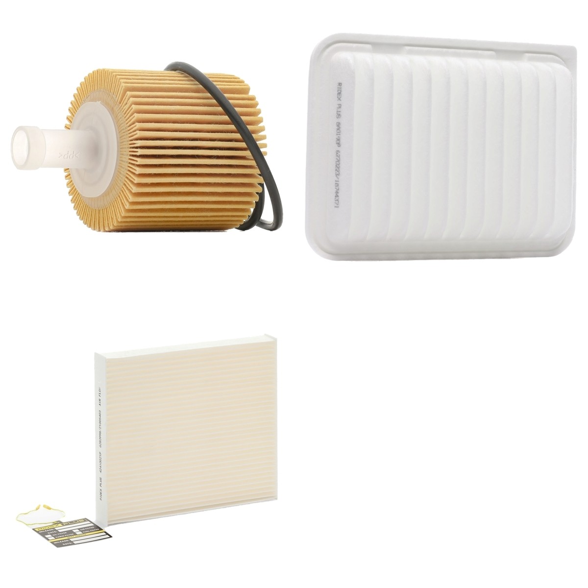 RIDEX PLUS 4055F20271P: Filtrs-Komplekts