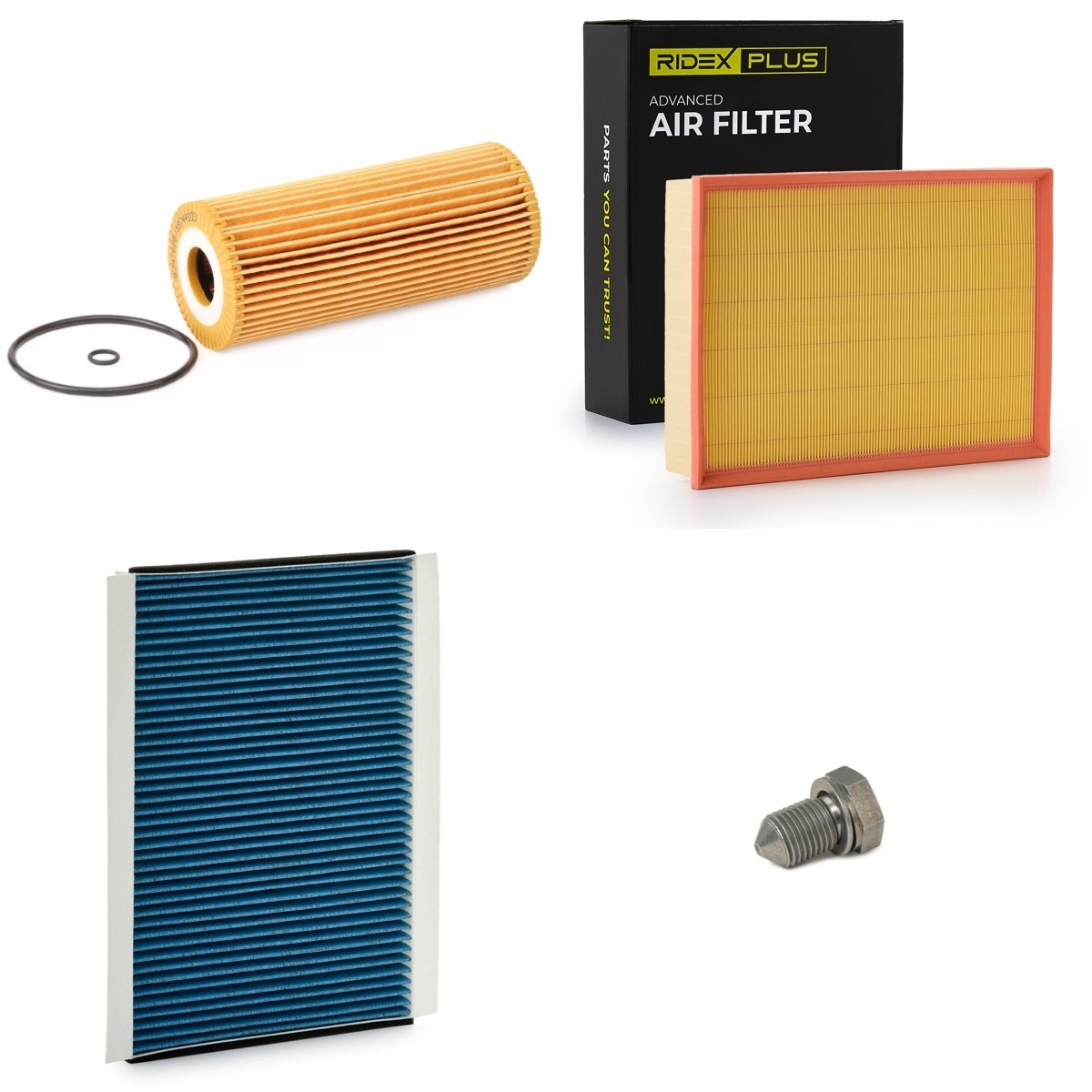 RIDEX PLUS 4055F20844P: Kit de filtres