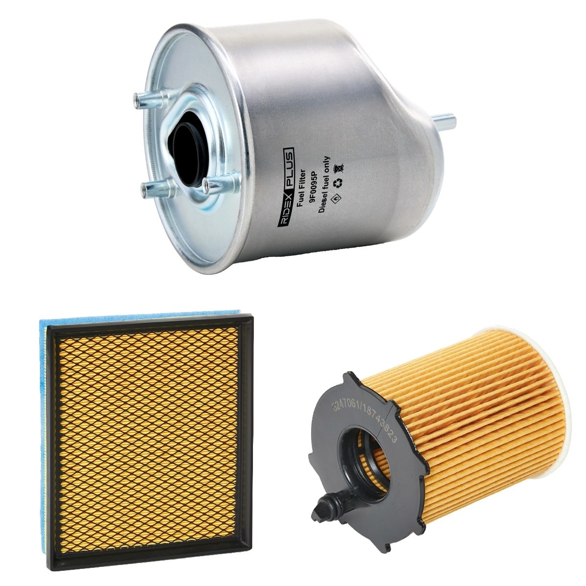 RIDEX PLUS 4055F22854P: Kit filtri