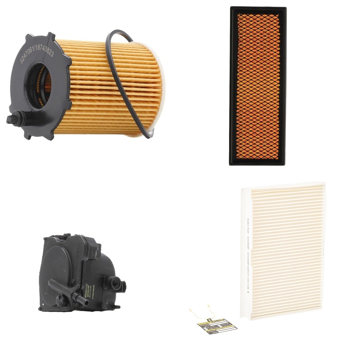 RIDEX PLUS 4055F25919P: Комплект филтри