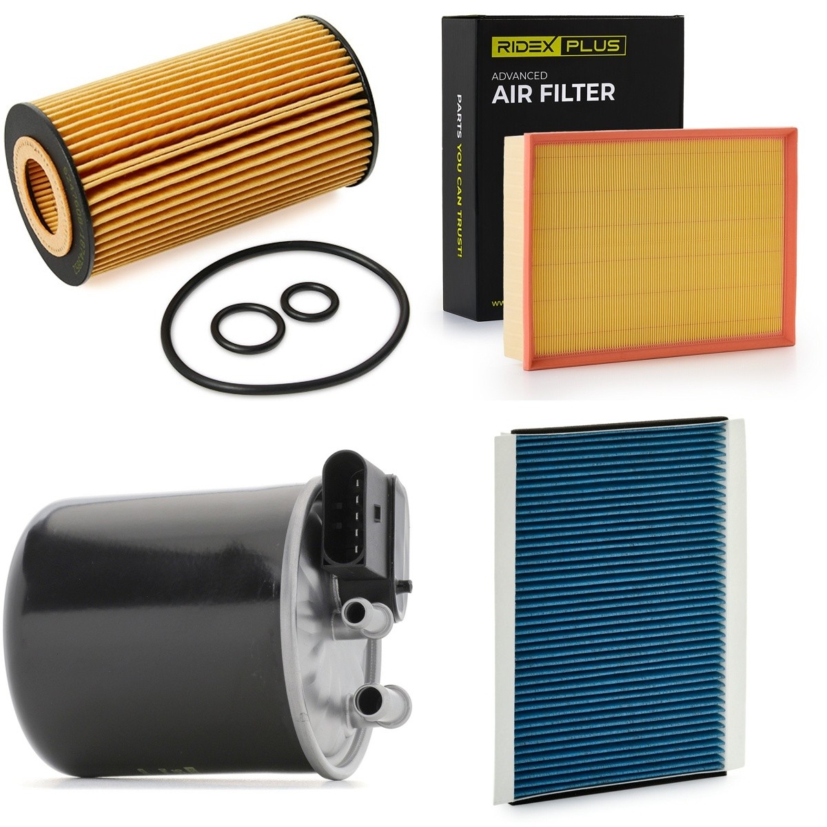 RIDEX PLUS 4055F28555P: Filterset