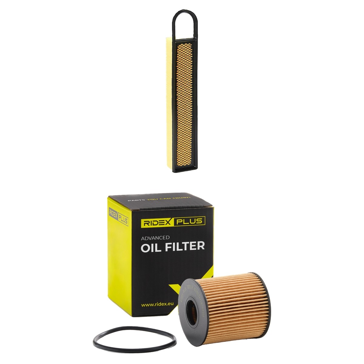 RIDEX PLUS 4055F1034P: Комплект филтри