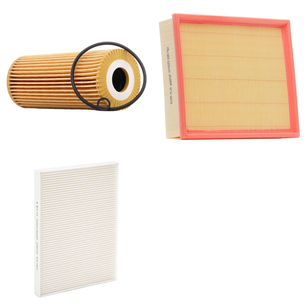 RIDEX PLUS 4055F2939P: Filtersats