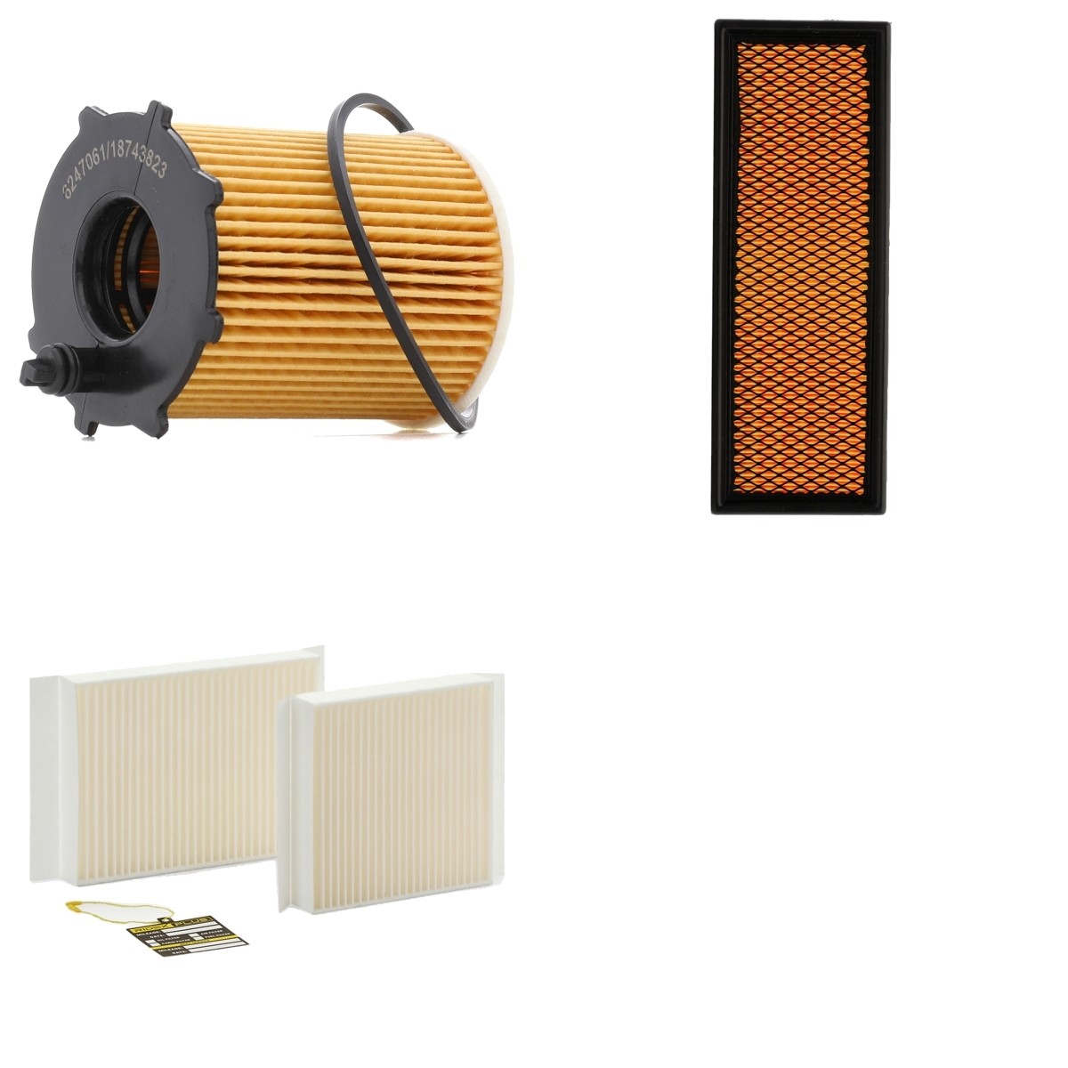 RIDEX PLUS 4055F3064P: Filter kit