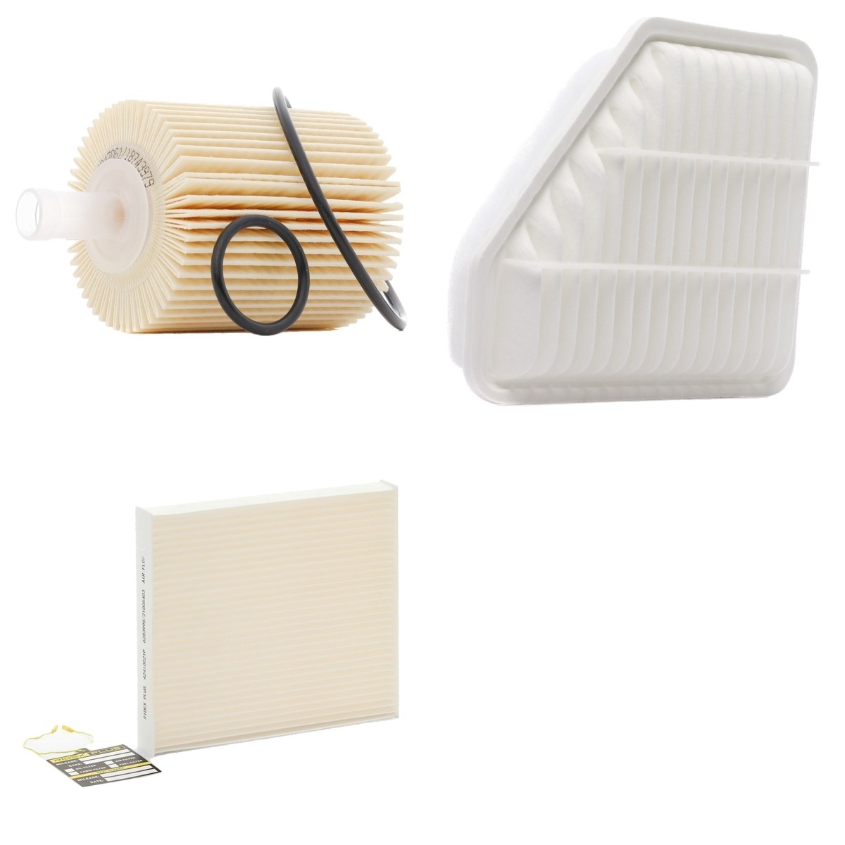 RIDEX PLUS 4055F3621P: Комплект филтри