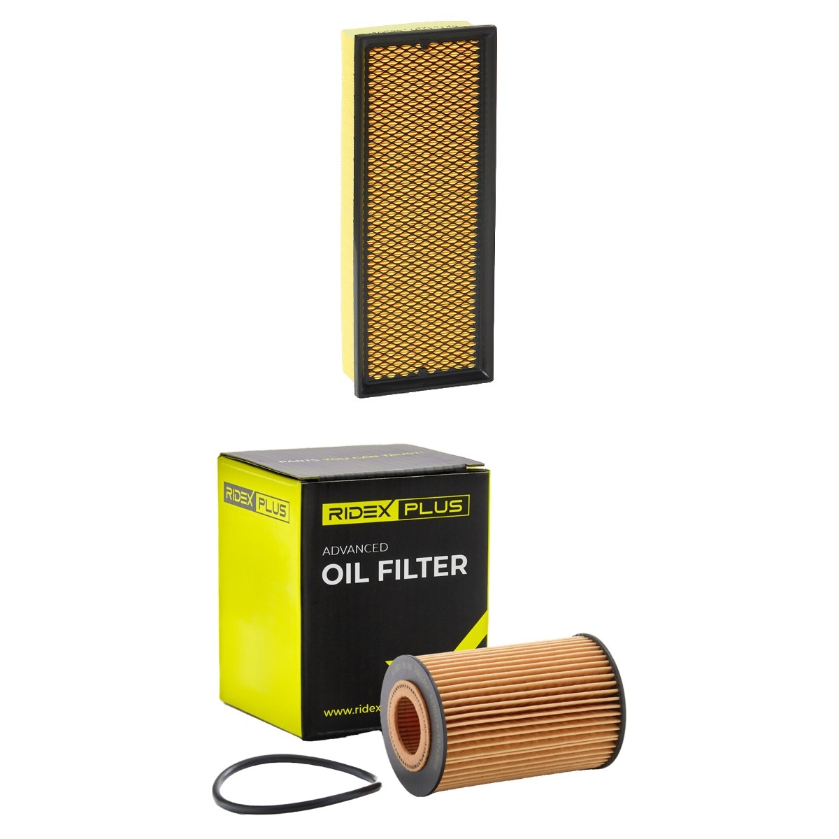 RIDEX PLUS 4055F34664P: Filter - Sada