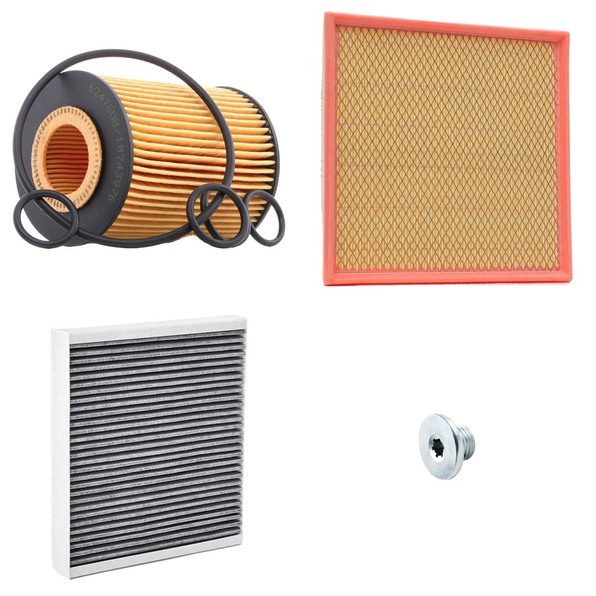 RIDEX PLUS 4055F0070P: Filter-komplekt