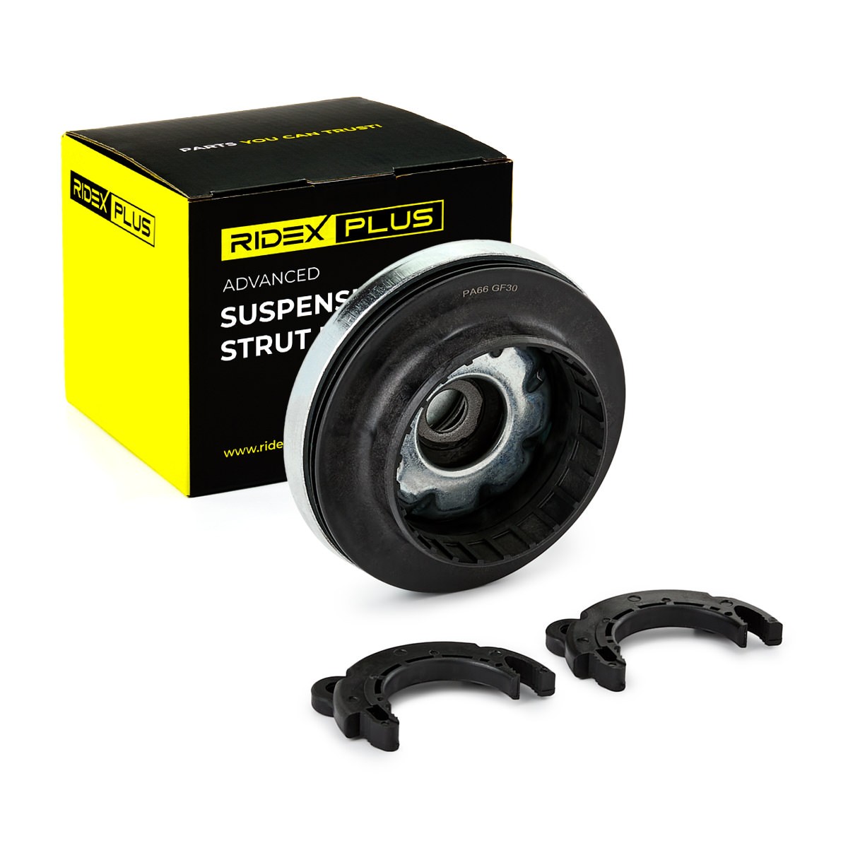 RIDEX PLUS 1180S0201P: Fjærbeinslager framaksel