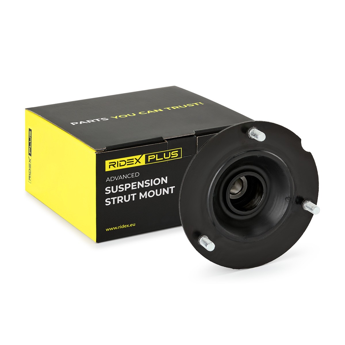 RIDEX PLUS 1180S0134P: Fjærbeinslager framaksel, med lager