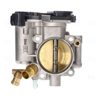 NISSENS 955152: Kaasuläppäkotelo ** FIRST FIT ** ilman tiivisteitä, Ohjain/ohjelma tulee "kouluttaa"/päivittää, Anturilla, alipaine-ohituksella