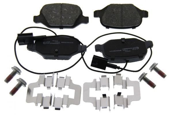 MAPCO 6139: Remblokken Achteras, Met toebehoren, Met remzadelschroef