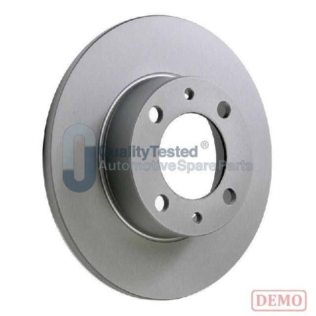 JAPANPARTS DI0248JM: Bremseskive Quality Tested foraksel, Ø: 227mm, fuldstændigt, Ø: 227mm, lakeret