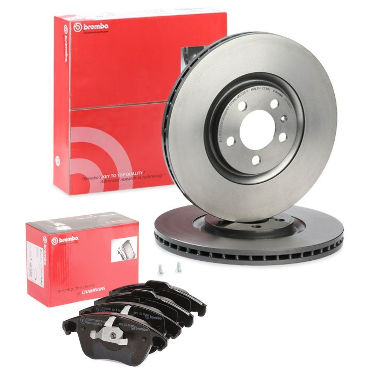 BREMBO BRB3405N0142: Remschijven en blokken Ø: 310mm, interne ventilatie Prime