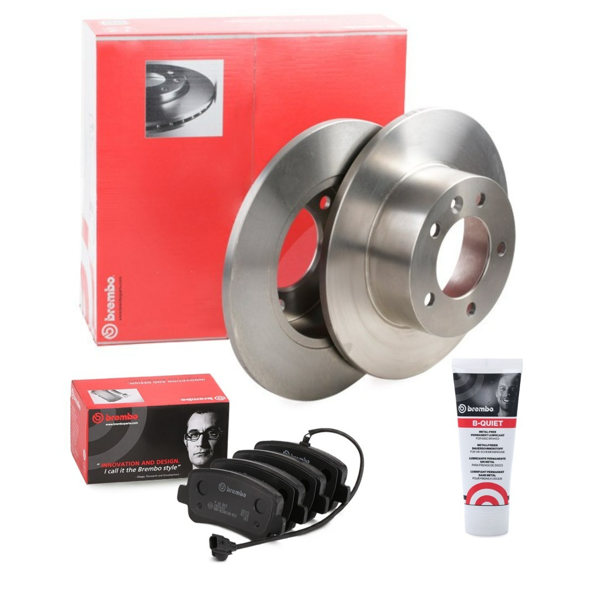 BREMBO BRB3405N0177: Bromssats, skivbroms Ø: 305mm, full Prime