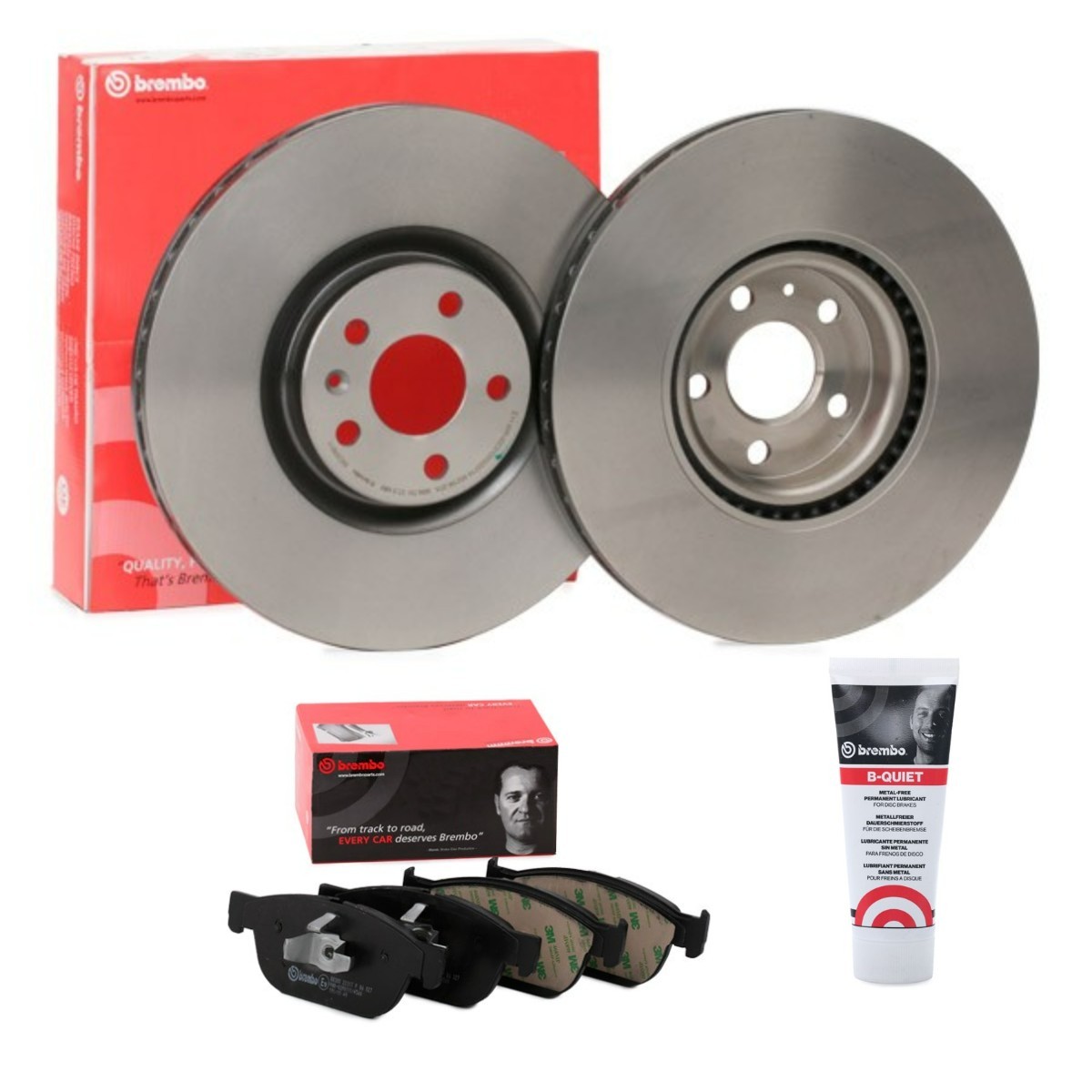 BREMBO BRB3405N0209: Remschijven en blokken Ø: 345mm, interne ventilatie Prime