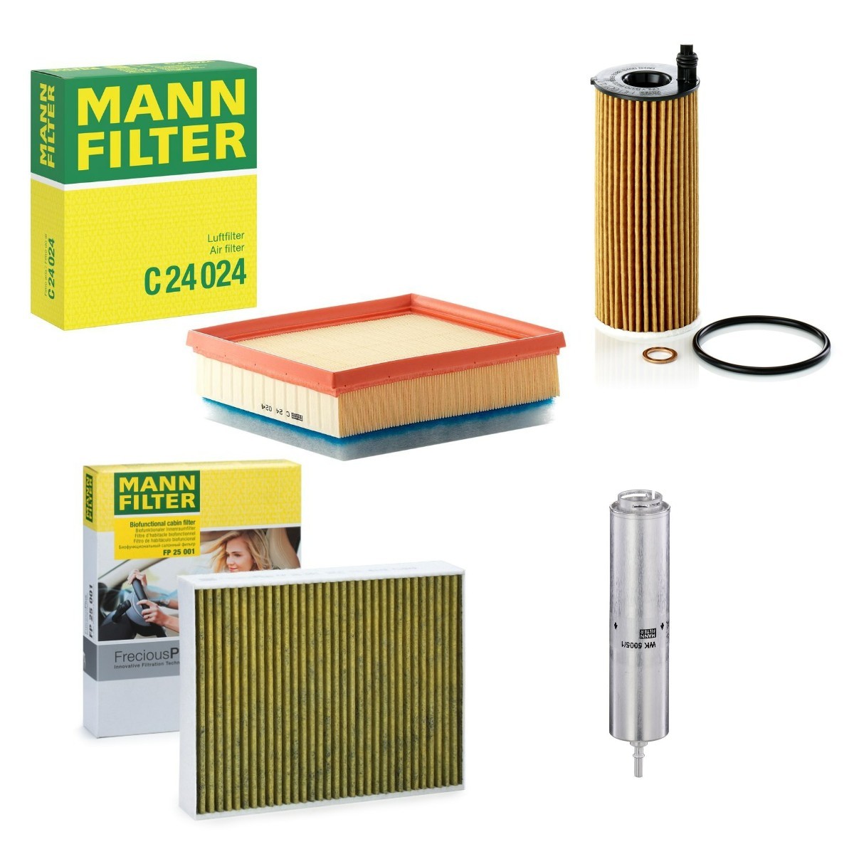 MANN-FILTER MNF4055N0030: Filterset