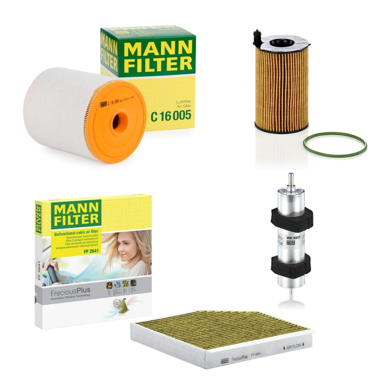 MANN-FILTER MNF4055N0046: Filterset