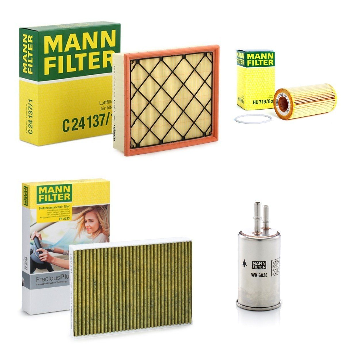 MANN-FILTER MNF4055N0053: Filtrs-Komplekts