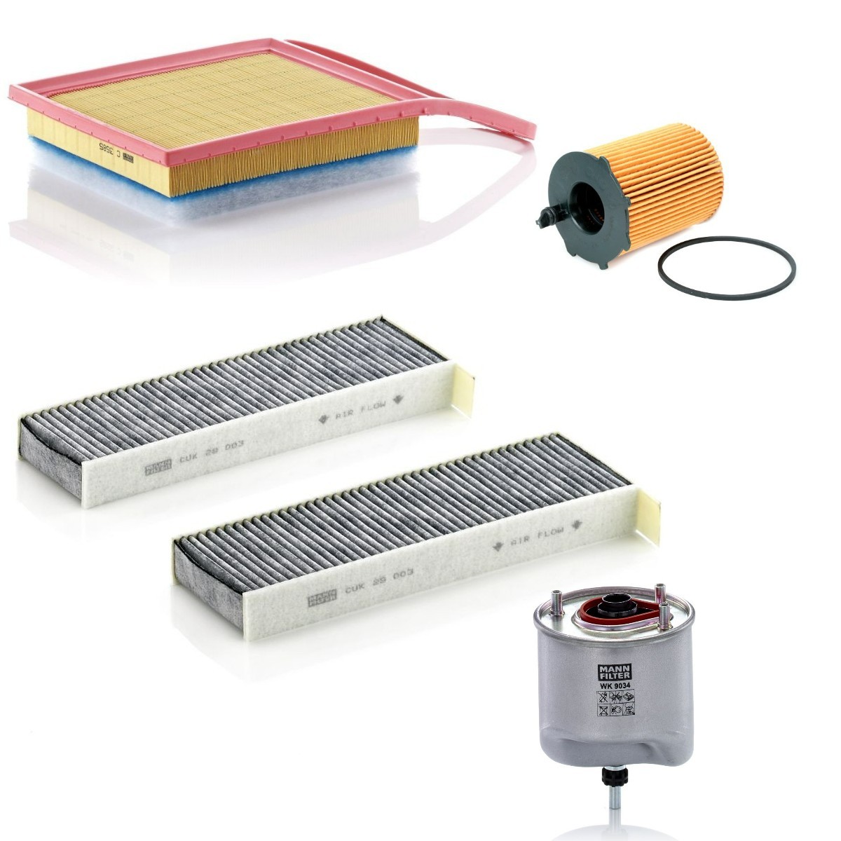 MANN-FILTER MNF4055N0061 Filterset