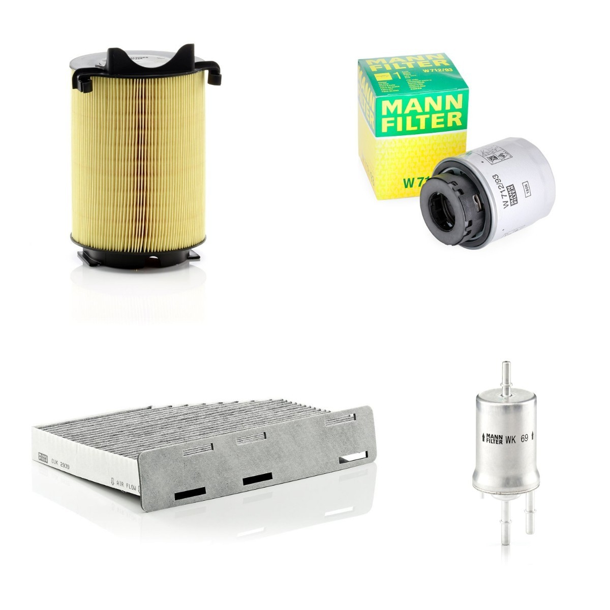 MANN-FILTER MNF4055N0074: Filterset