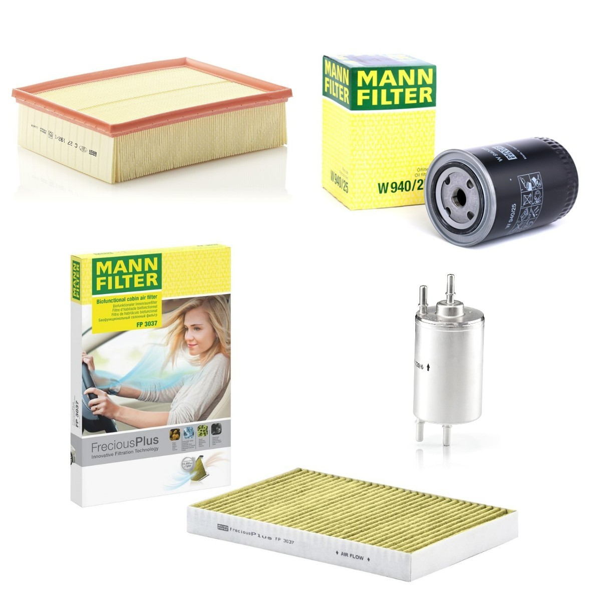 MANN-FILTER MNF4055N0079: Filterset