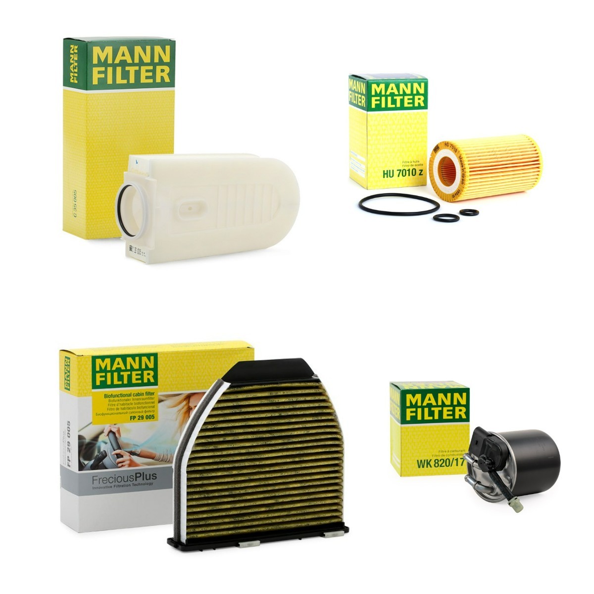 MANN-FILTER MNF4055N0088: Filterset