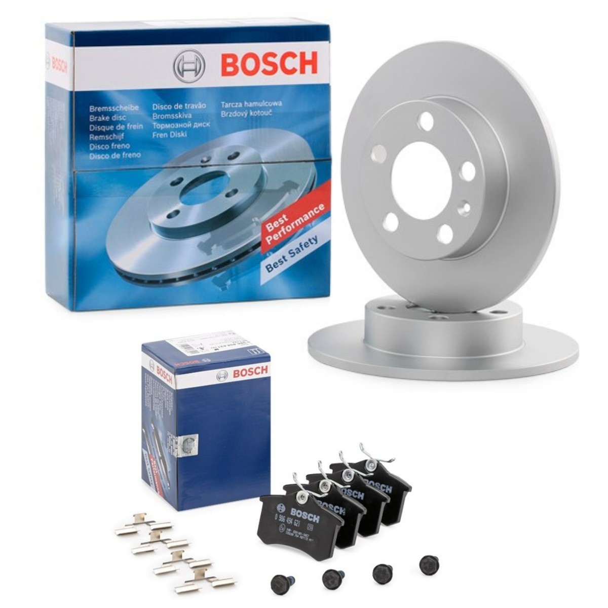 BOSCH BSH3405N0004 Bremsscheiben und -beläge Ø: 232mm, voll