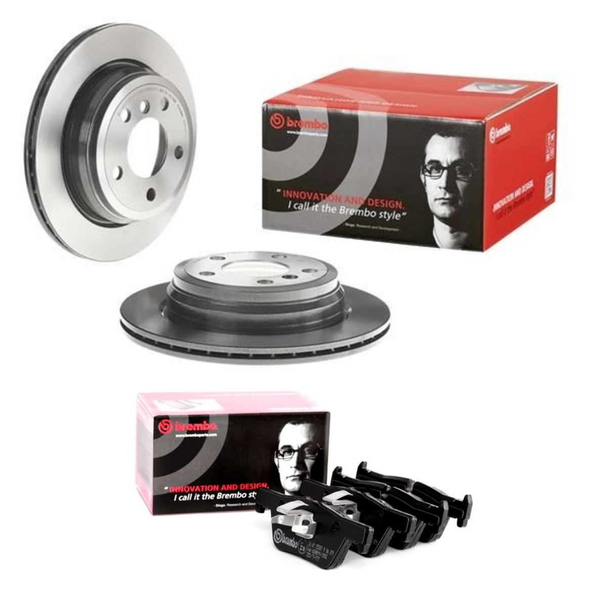 BREMBO BRB3405N0223: Bremsscheiben und -beläge Ø: 300mm, innenbelüftet Prime