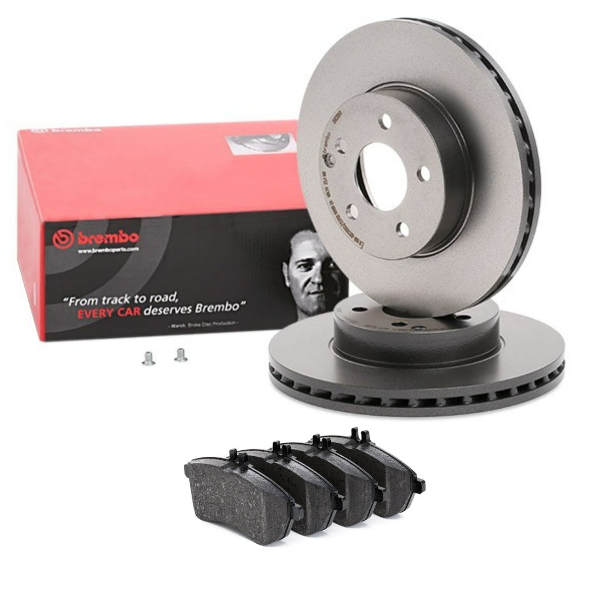 BREMBO BRB3405N0262: Bromssats, skivbroms Ø: 295mm, ventilerad invändigt Prime