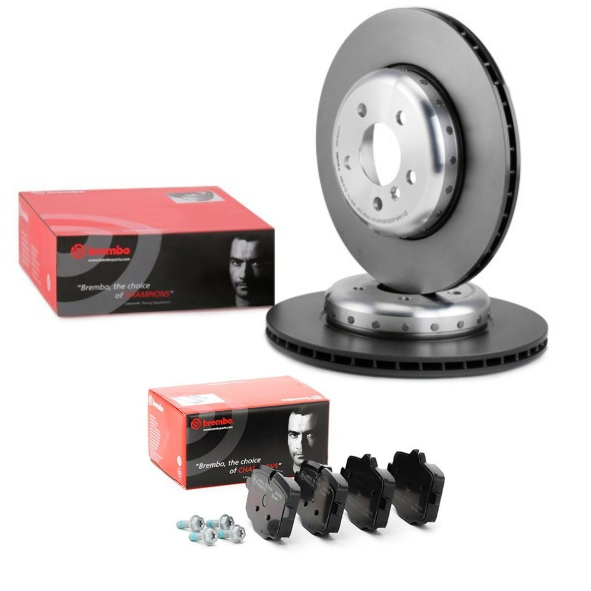 BREMBO BRB3405N0321: Fék készlet, tárcsafék Ø: 345mm, belső hűtésű, kétrészes féktárcsa, Alumínium féktárcsafej Prime