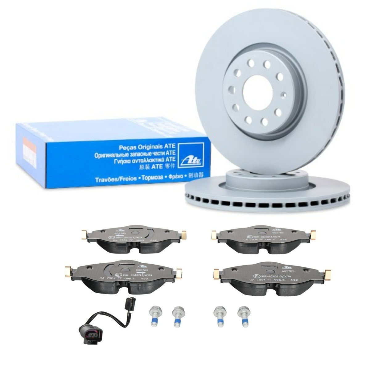 ATE ATE3405N0001: Bremžu komplekts, Disku bremzes Ø: 312,0mm, ventilējams