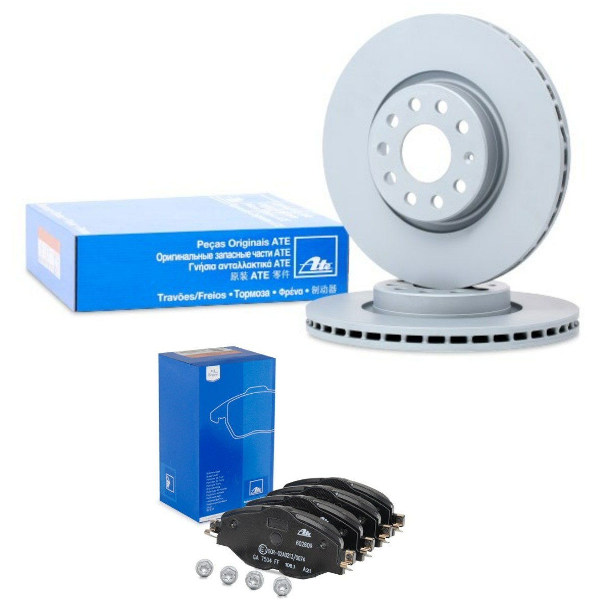ATE ATE3405N0005: Bremžu komplekts, Disku bremzes Ø: 312,0mm, ventilējams