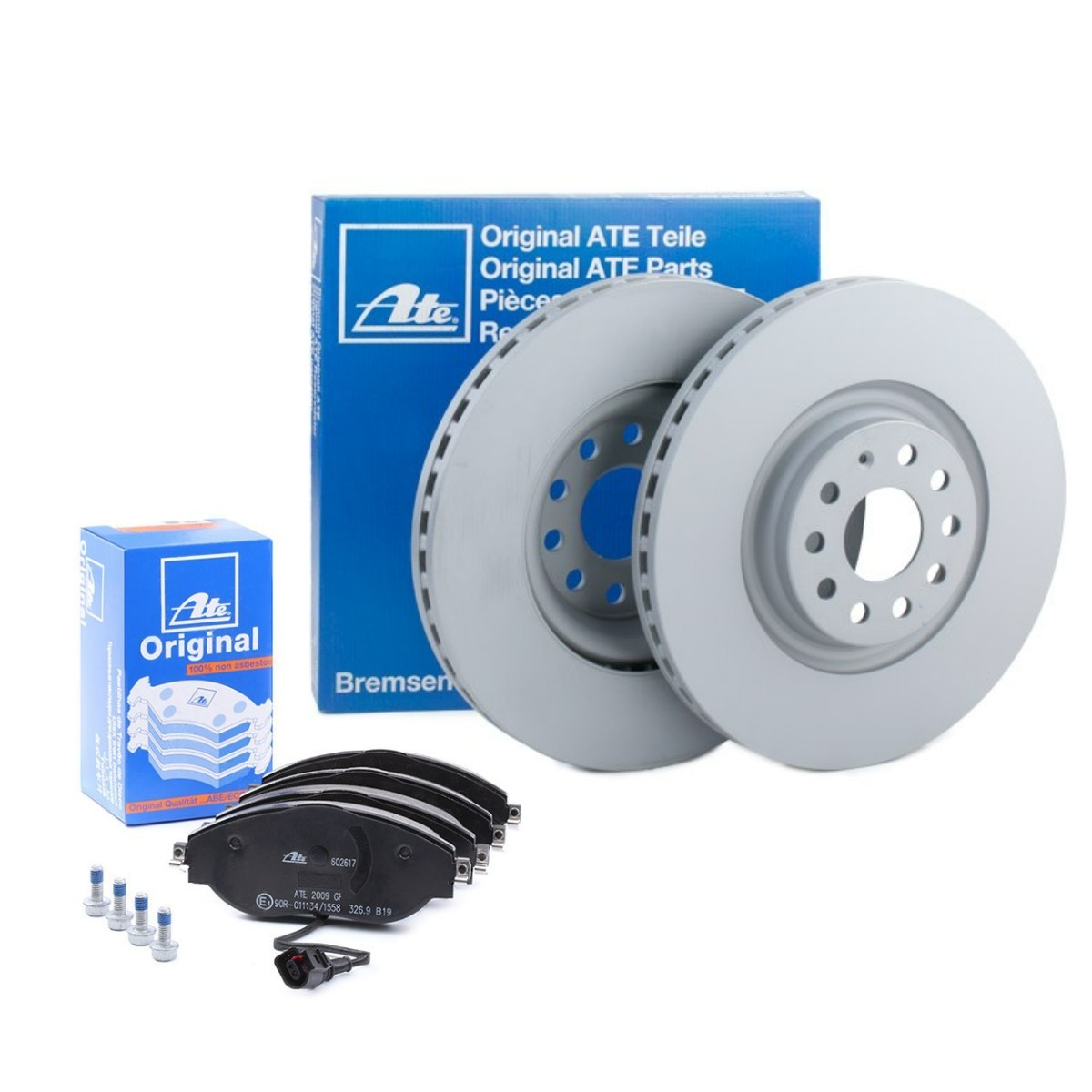 ATE ATE3405N0026: Bromssats, skivbroms Ø: 340,0mm, ventilerad