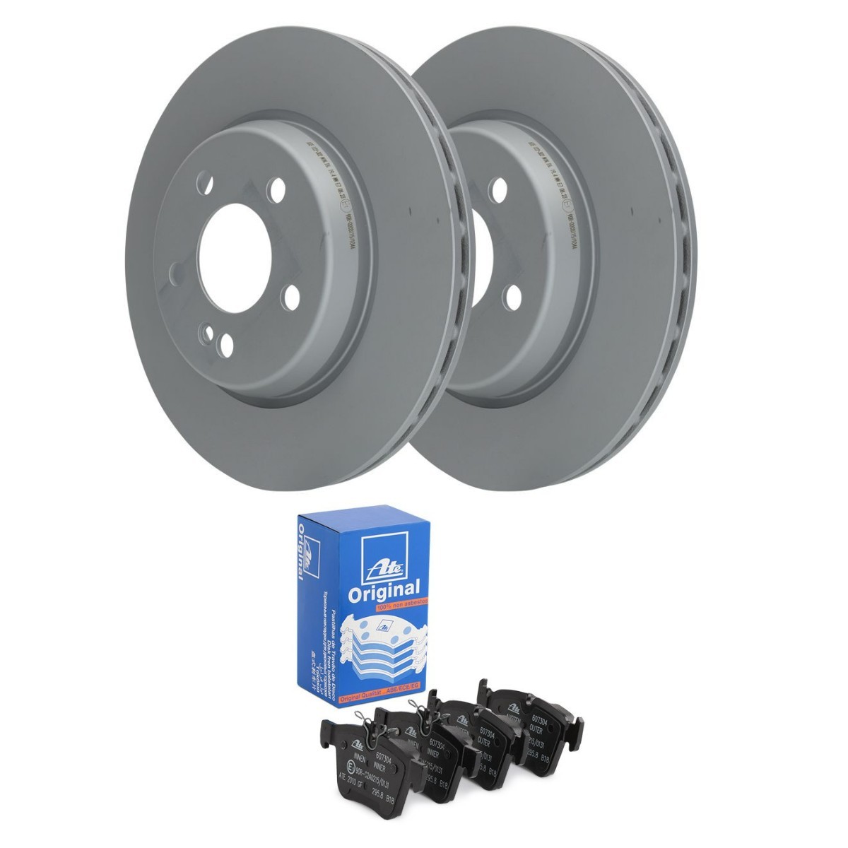 ATE ATE3405N0118: Bromssats, skivbroms Ø: 300,0mm, ventilerad