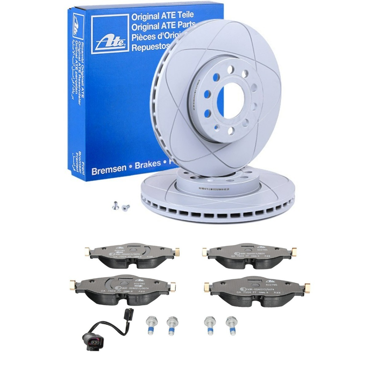 ATE ATE3405N0140: Remschijven en blokken Ø: 288mm, Geventileerd PowerDisc