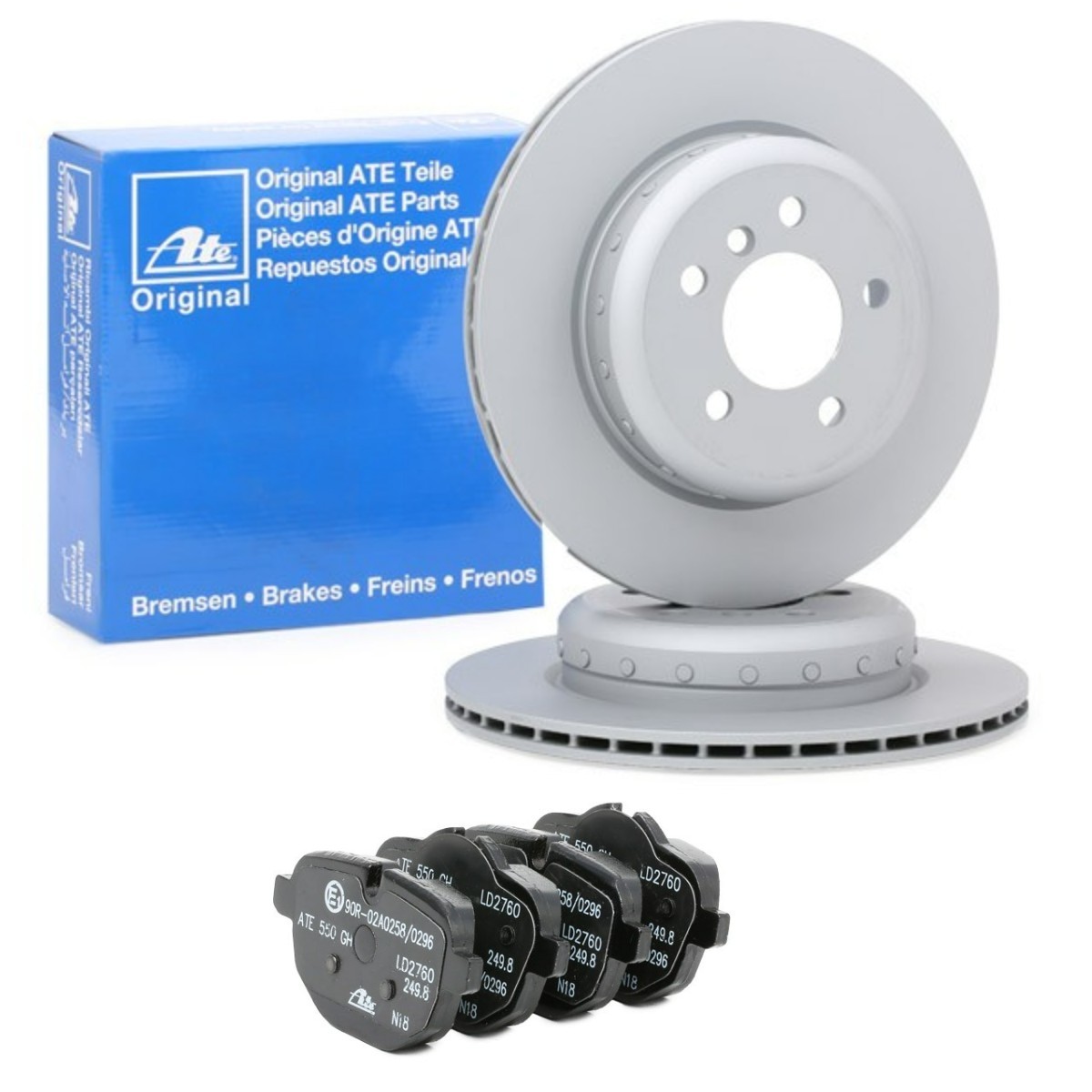 ATE ATE3405N0145: Bromssats, skivbroms Ø: 330,0mm, tvådelad bromsskiva, ventilerad Ceramic