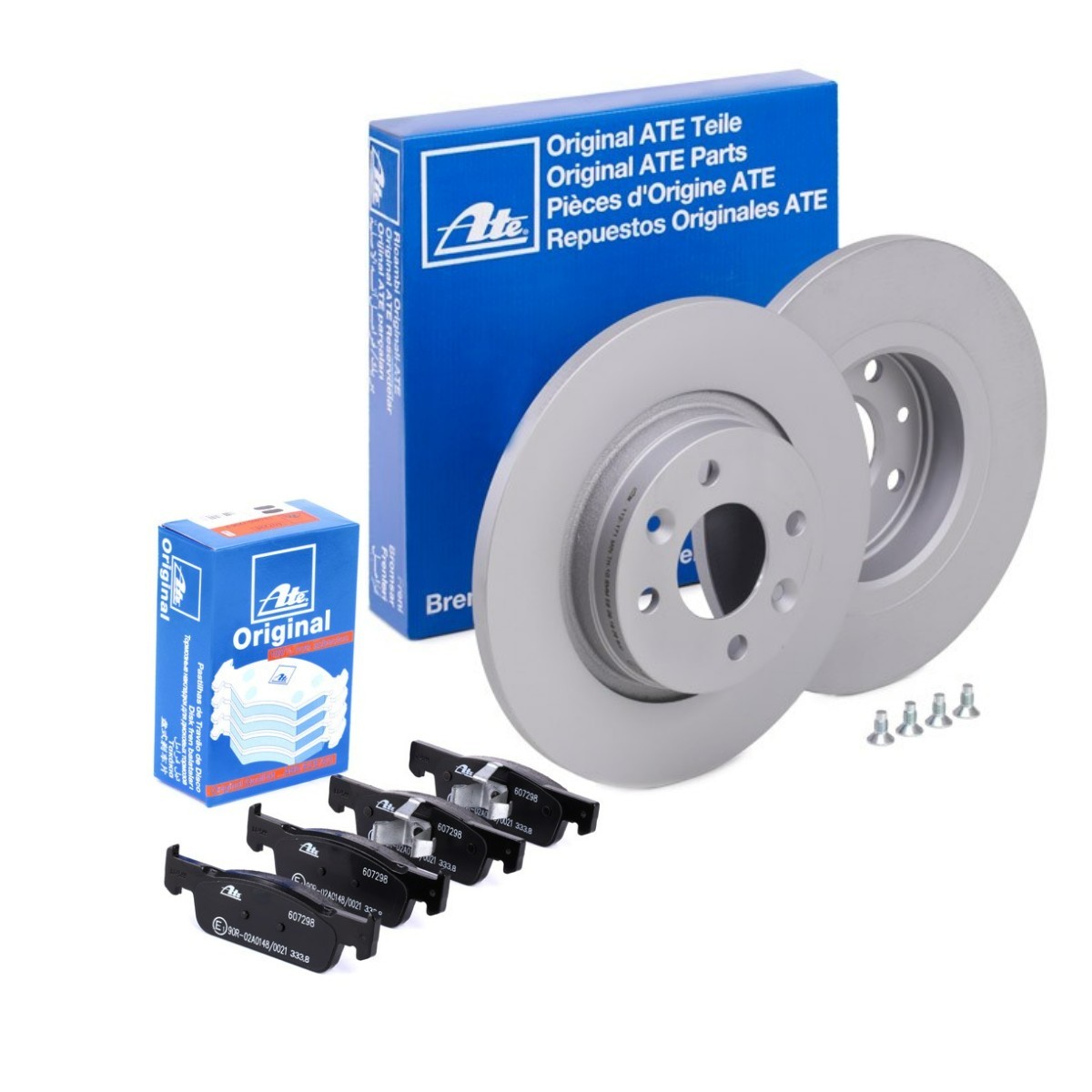 ATE ATE3405N0194: Bromssats, skivbroms Ø: 259,0mm, full